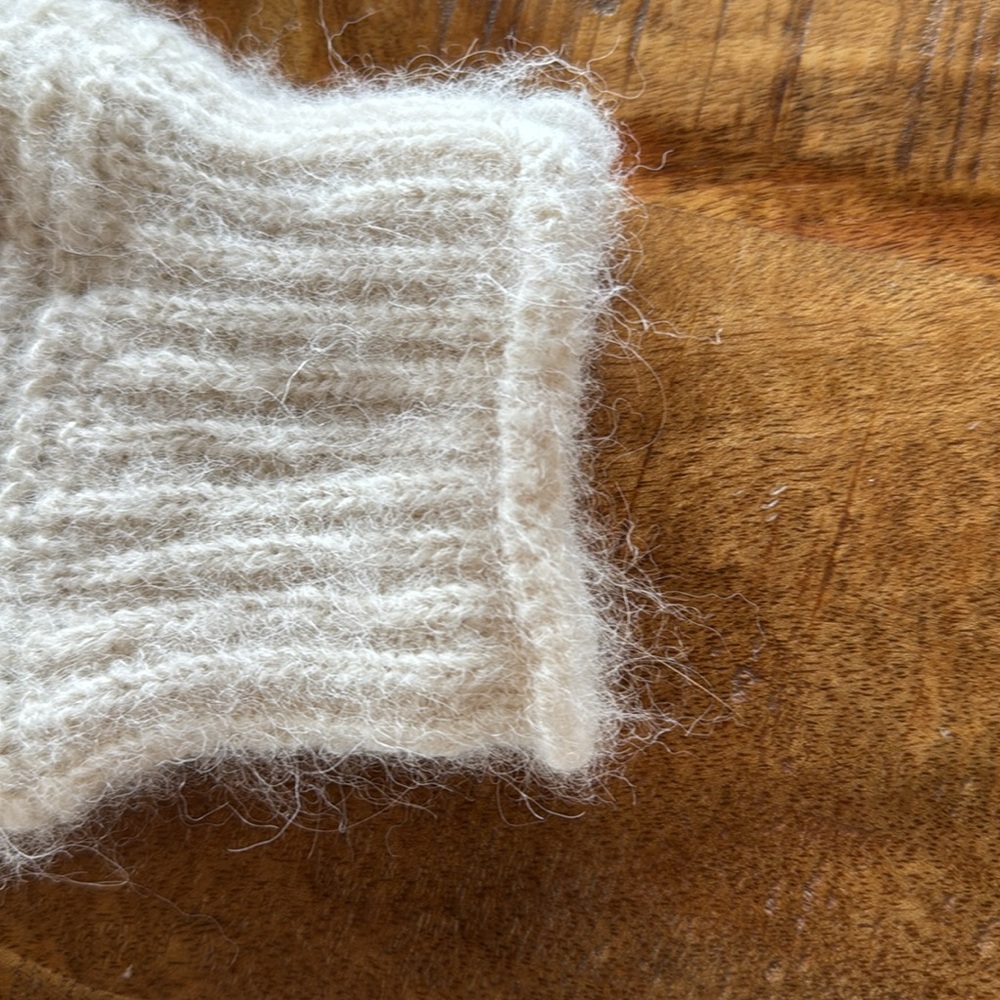 Free People long sleeve sweater cotton and alpaca. - Picture 5 of 5